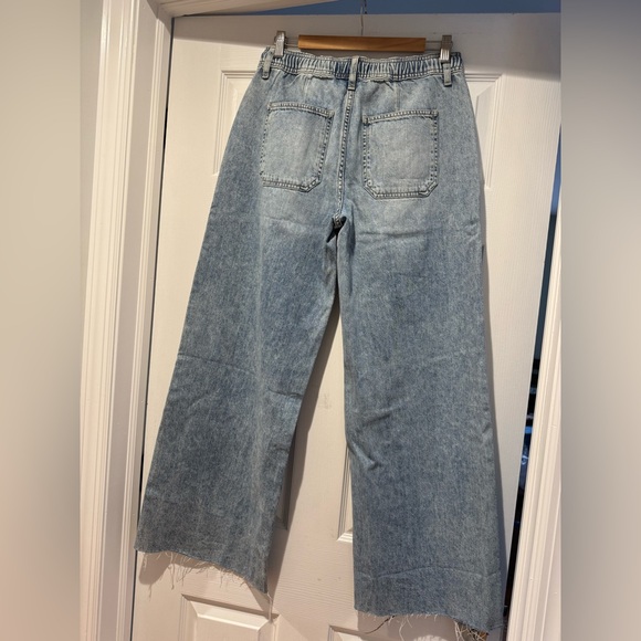 NEW Lucky Brand Light Blue Wide Leg Jeans - Picture 7 of 13